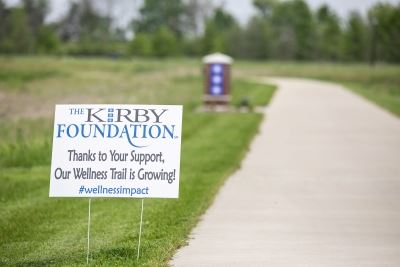 sign on lawn